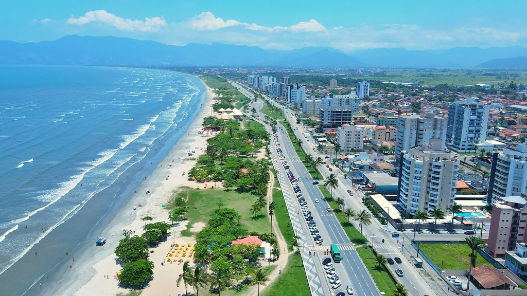 Praia em Caraguatatuba